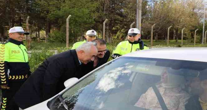 İçişleri Bakan Yardımcısı Ersoy, Çankırı’da trafik denetimine katıldı