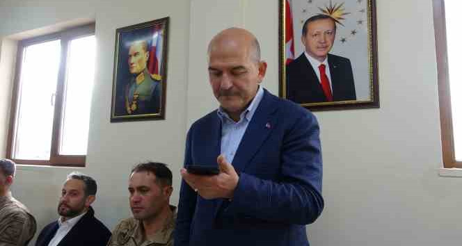 Cumhurbaşkanı Erdoğan, üs bölgesindeki askerlerin bayramını kutladı