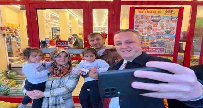 Başkan Selim Alan’a Beycuma’da güler yüzlü karşılama