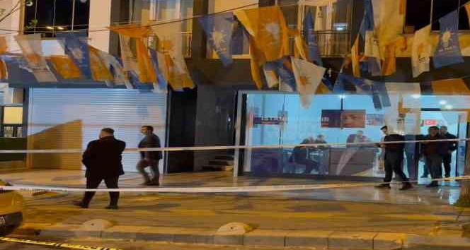 AK Parti Bahçelievler seçim bürosuna silahlı saldırı