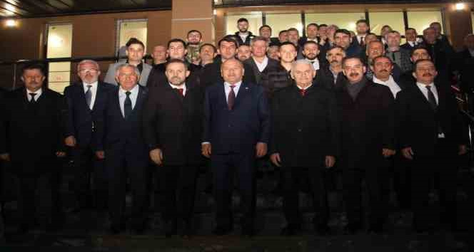 Yıldırım bayramlaşma programına katıldı