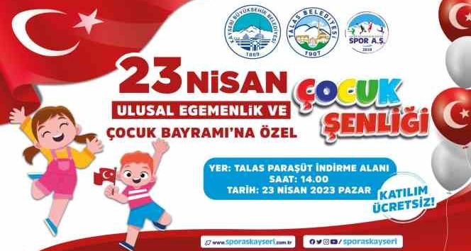 Büyükşehir’den 23 Nisan’a özel “çocuk şenliği”