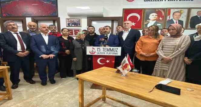 15 Temmuz Şehitler ve Gaziler Platformu Başkanı Bulut, “Biz millet olarak 14 Mayıs’ta cevabımızı vereceğiz”