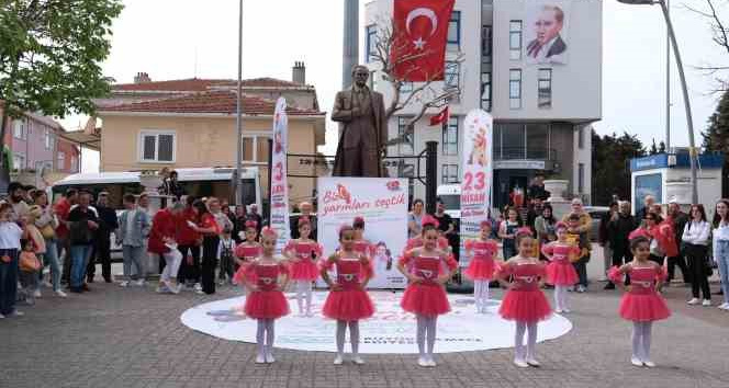 Büyükçekmece’de 23 Nisan coşkusu yaşanıyor