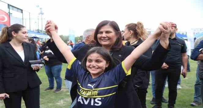 Başkan Çerçioğlu, Aydın Tekstil Park’ta çocuklar ve aileleriyle buluştu