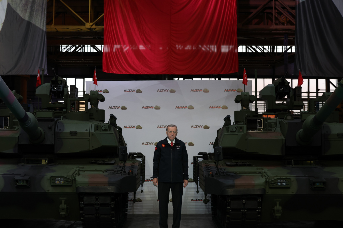 Cumhurbaşkanı Erdoğan, Altay tankının TSK&#039;ya teslim töreninde konuştu