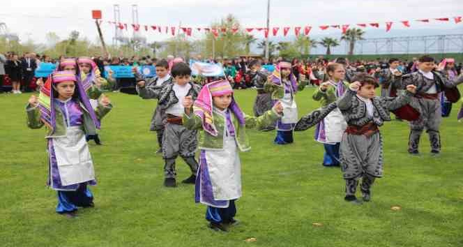 Körfez’de miniklerin muhteşem 23 Nisan gösterisi