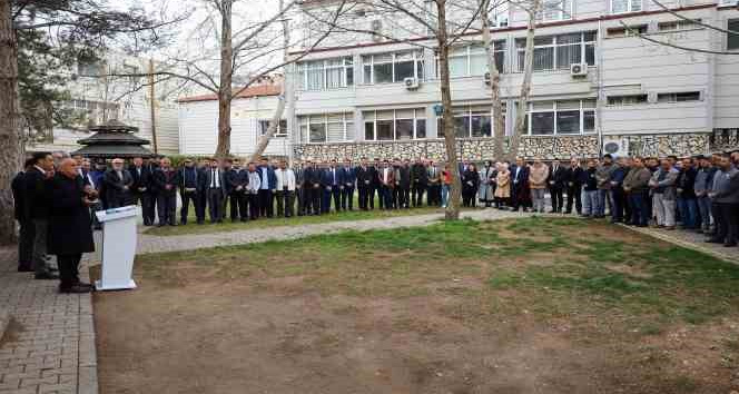 Başkan Esat Öztürk personelle bayramlaştı