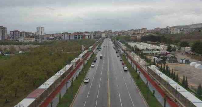 Yeşilyurt’ta geçici iş yerlerinin kurulumu tamamlandı