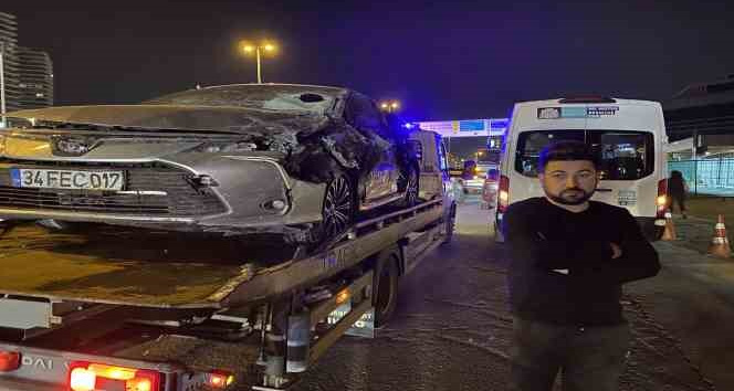 Zincirlikuyu’da makas atan sürücü zincirleme kazaya neden oldu: 8 yaralı
