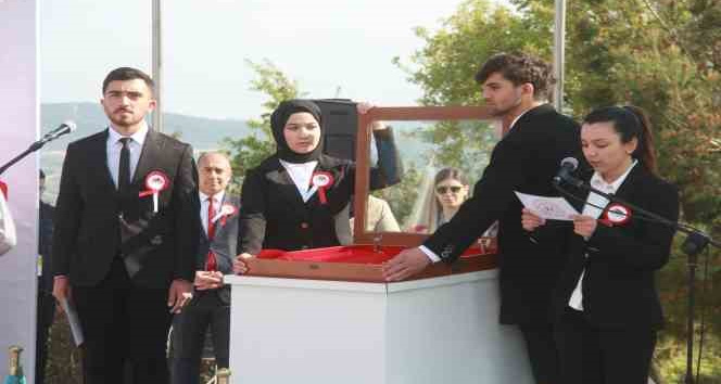 57’nci Alay Sancağı devir teslim töreni yapıldı