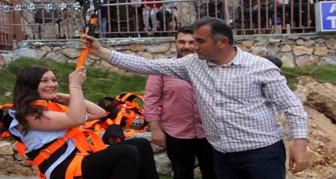 Dünyanın ikinci büyük kanyonunda zipline ve tekne keyfi