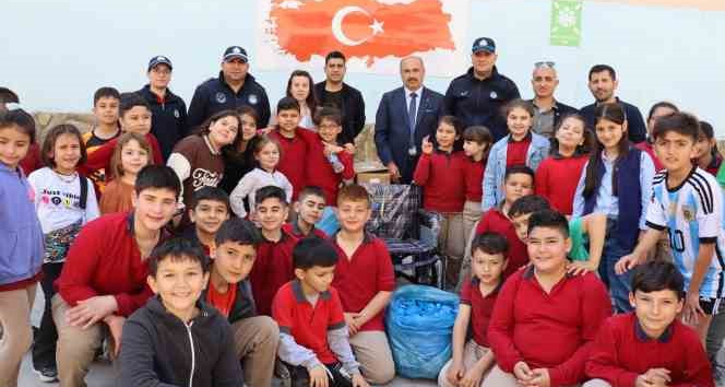 Çocukların topladığı plastik kapaklar engellilere umut oldu