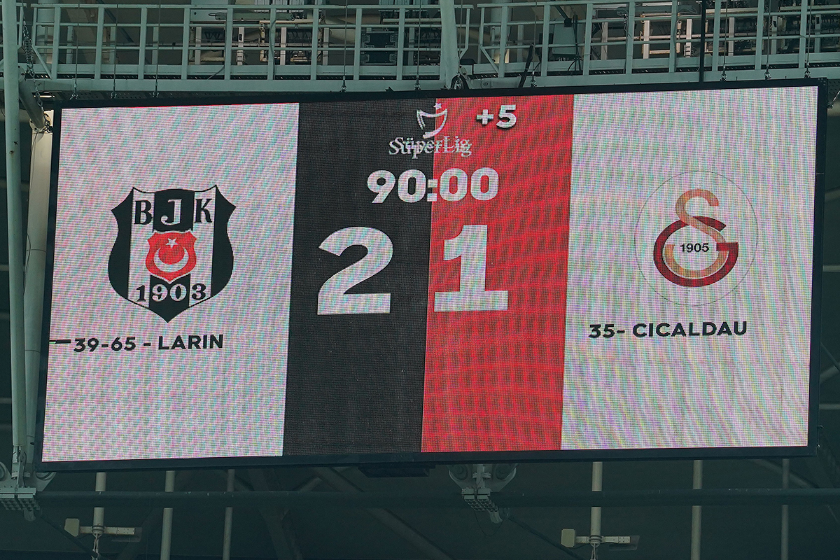 Beşiktaş evinde Galatasaray’a kaybetmiyor