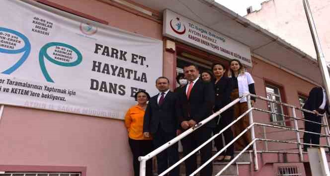 Aydın İl Sağlık Müdürü Şenkul, KETEM çalışmalarını yerinde inceledi