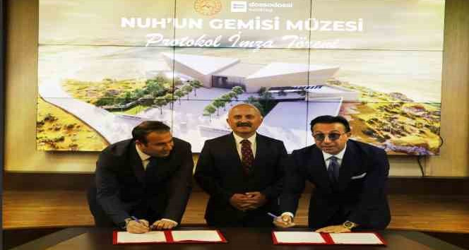 Nuh’un Gemisi Müzesi için imzalar atıldı