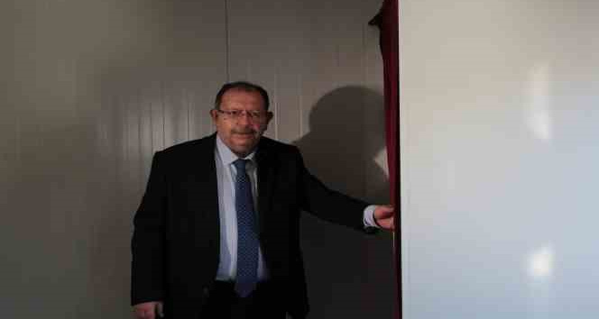 Hatay’da seçim konteynırları böyle görüntülendi