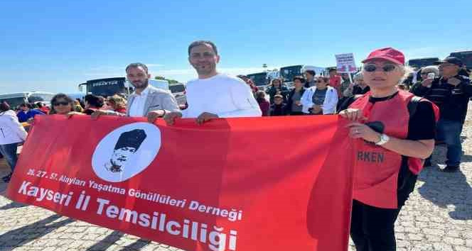 108 yıl sonra bin 102 anne Çanakkale’de buluştu