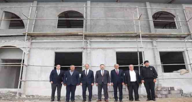 Koçarlı Cemevi ve Kültür Merkezi inşaatında sona yaklaşıldı