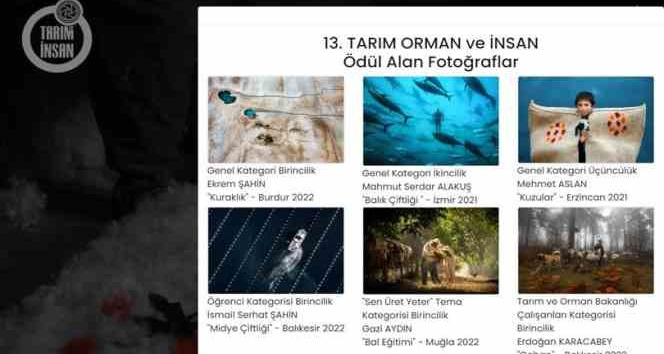 13. Tarım Orman ve İnsan Fotoğraf Yarışması’nda sonuçlar belli oldu