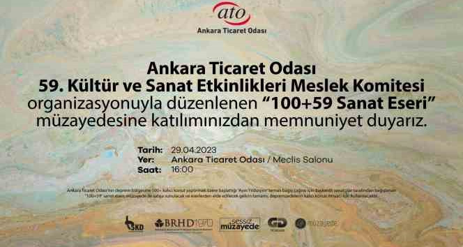 ATO’nun “kalıcı konut bağış çağrısına” müzayedeli destek