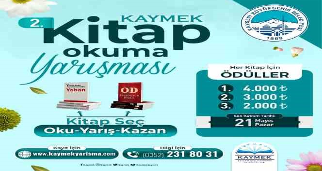 KAYMEK, Kitap Okuma Yarışması’nın 2’ncisini düzenliyor