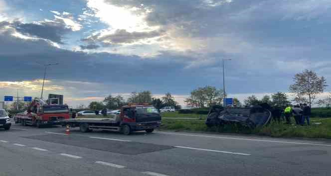 Giresun’da trafik kazası: 2 ölü, 3 yaralı
