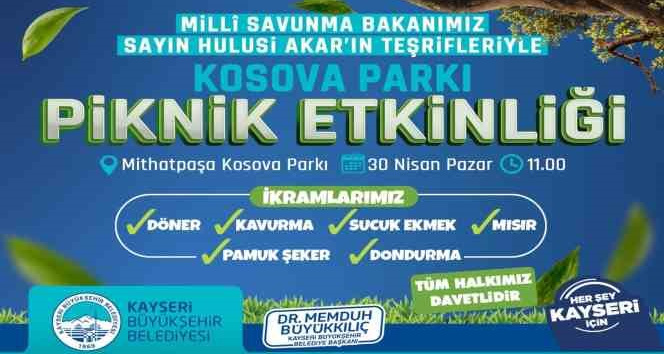 Vatandaşlar piknik etkinliğinde buluşuyor