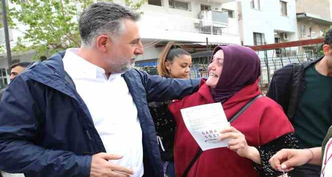 Başkan Sandal, Osmangazi’de vatandaşlarla buluştu