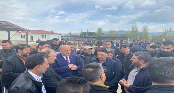 Erzincan canlı hayvan pazarı yeniden açıldı