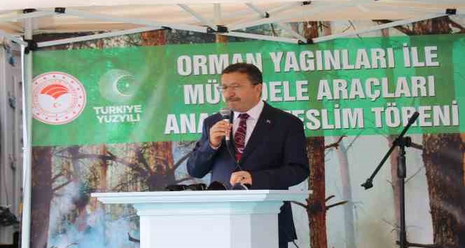 Veysel Tiryaki: "20 uçak, 9 yangın söndürme helikopteri aldık"
