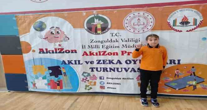 Alaplılı öğrenciden akıl ve zekâ oyunlarında büyük başarı