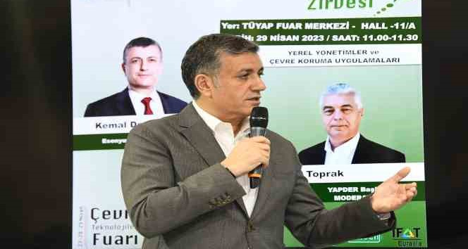 Esenyurt Belediye Başkanı Bozkurt, Çevre Teknolojileri Zirvesi’nde konuştu: "Temel sorunumuz plansızlık"