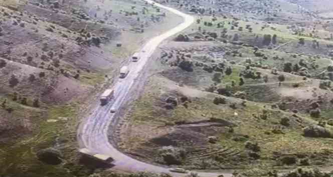 Şırnak’ta 2 şehit, 45 kişinin yaralandığı kaza anı güvenlik kamerasına yansıdı