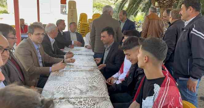 AK Parti İl Başkanı Ökten, asker uğurlamasına katıldı