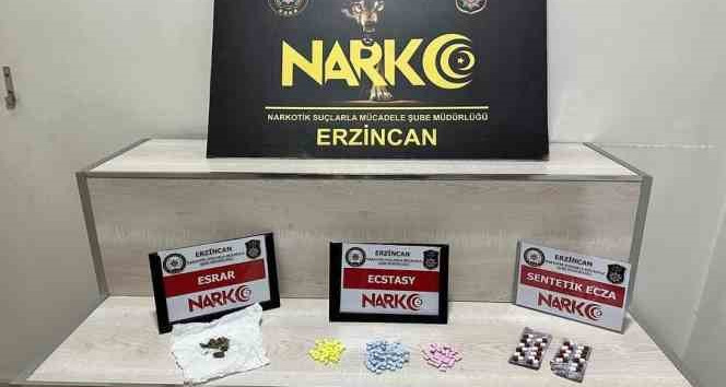 Erzincan’da uyuşturucu operasyonu: 4 kişi tutuklandı