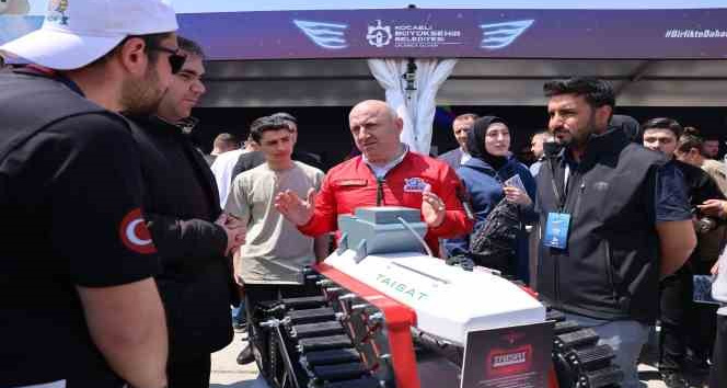 Darıcalı gençler TEKNOFEST’te