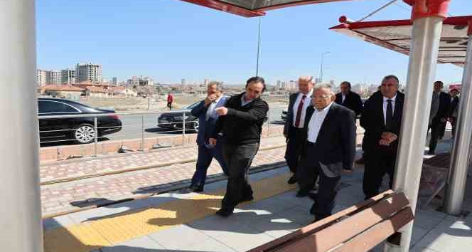 Başkan Büyükkılıç söz verdi, yeni hattın test sürüşleri başladı