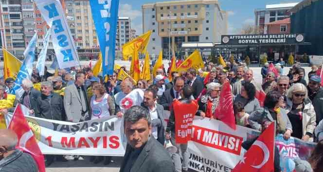 Afyonkarahisar’da 1 Mayıs kutlandı