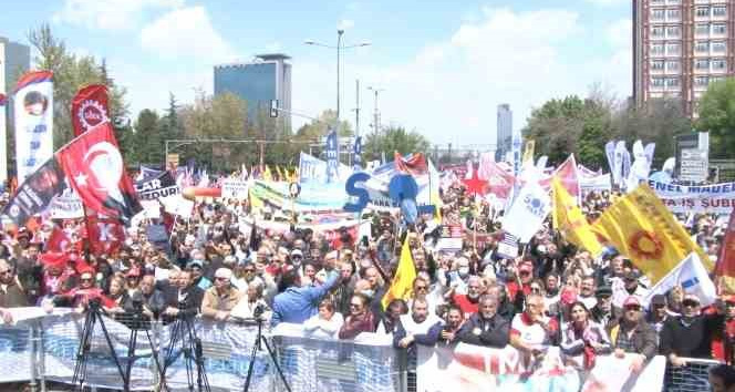 1 Mayıs Ankara’da kutlandı