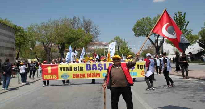 Konya’da 1 Mayıs kutlamaları