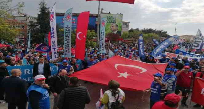 Gebze’de 1 Mayıs coşkuyla kutlandı