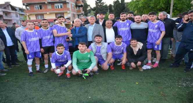 Köyler arası futbol turnuvasının şampiyonu Dağköyü oldu