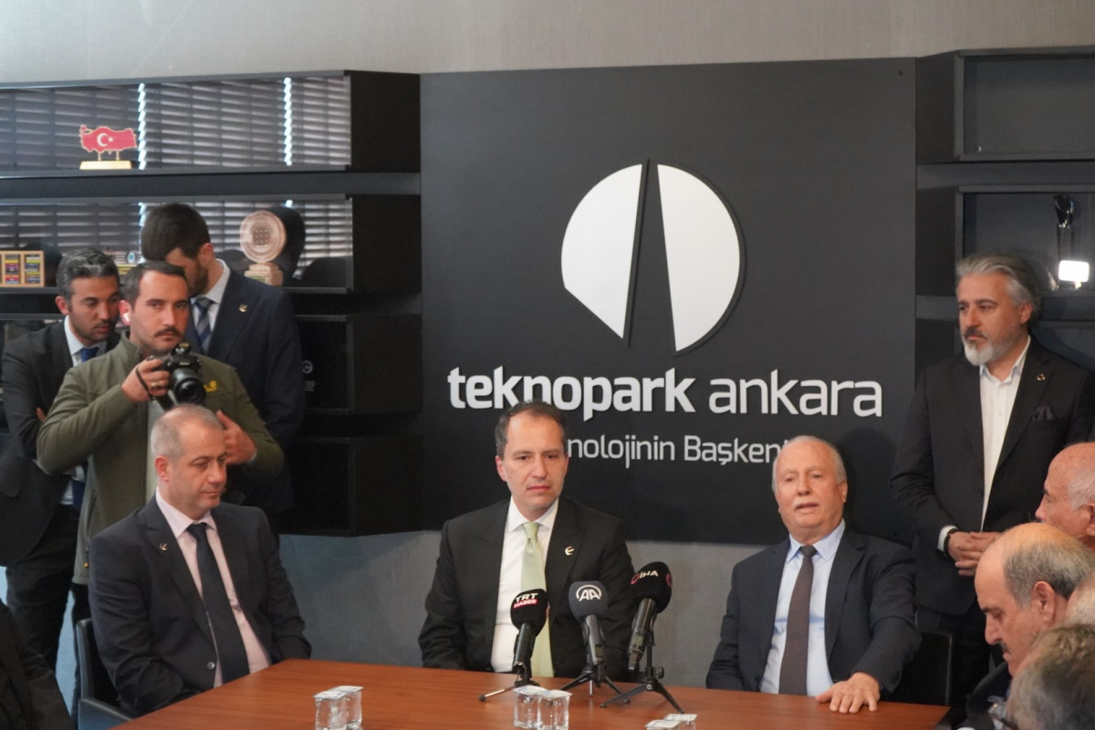 Yeniden Refah Partisi Genel Başkanı Fatih Erbakan Ostim Teknokent’i ziyaret etti