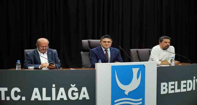 Aliağa Belediye Meclisinin mayıs ayı olağan toplantısı yapıldı