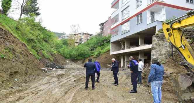 Giresun’da dere yatakları denetim altında