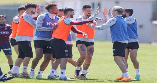 Trabzonspor, MKE Ankaragücü maçı hazırlıklarını sürdürdü
