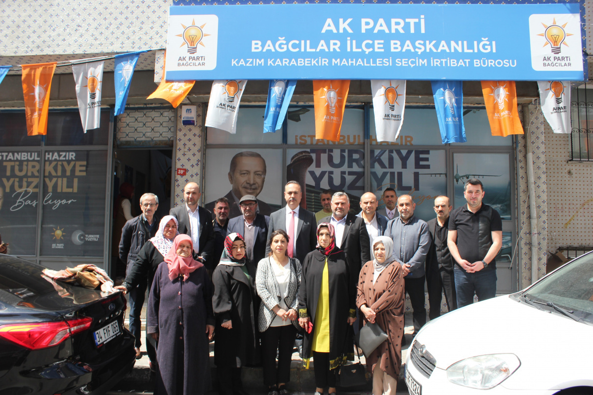 AK Partili Karagöz: ‘Bağcılar her zaman olduğu gibi Cumhurbaşkanımızı ve AK Partimizi bağrına basıyor’