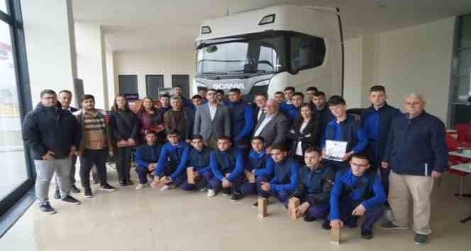 Öğrencilere Koçaslan’dan uygulamalı mesleki eğitim