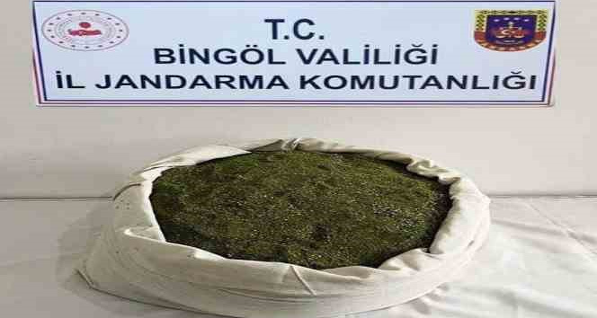 Bingöl’de 21 kilo toz esrar ele geçirildi